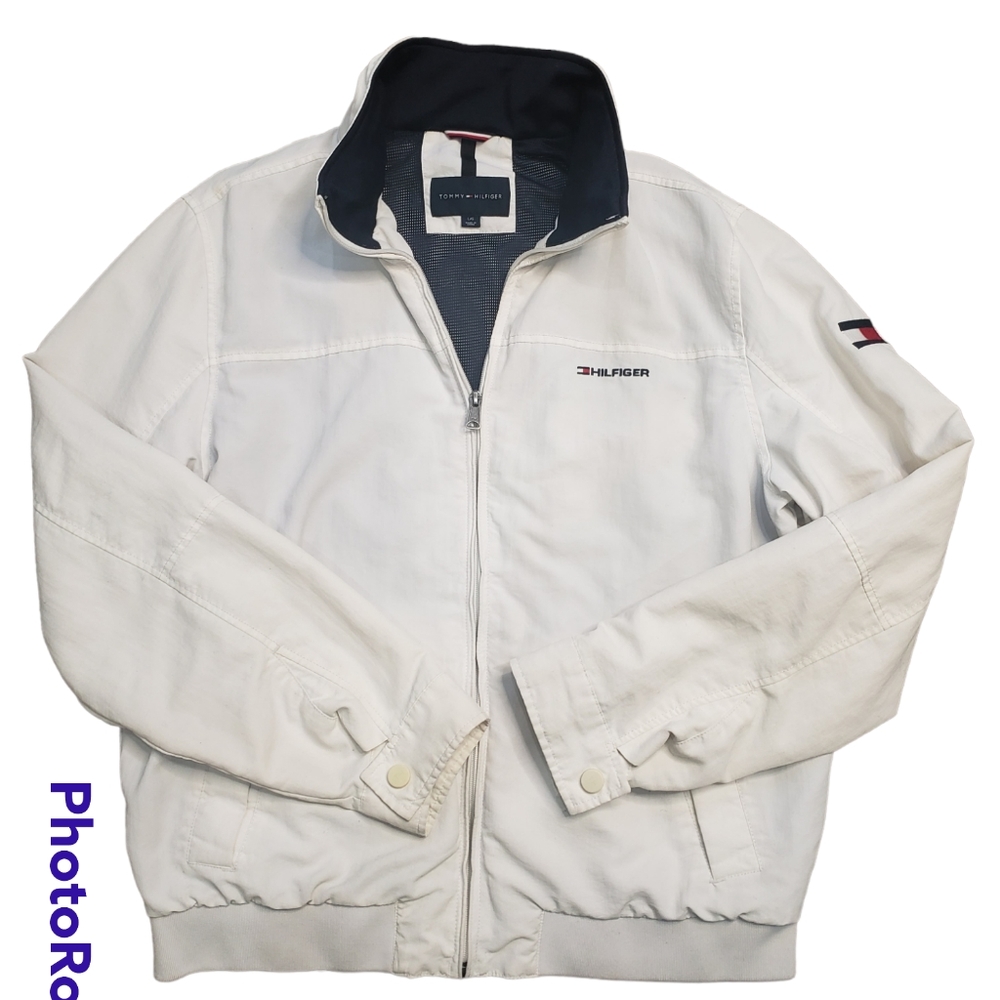 Tommy Hilfiger vintage white jacket *